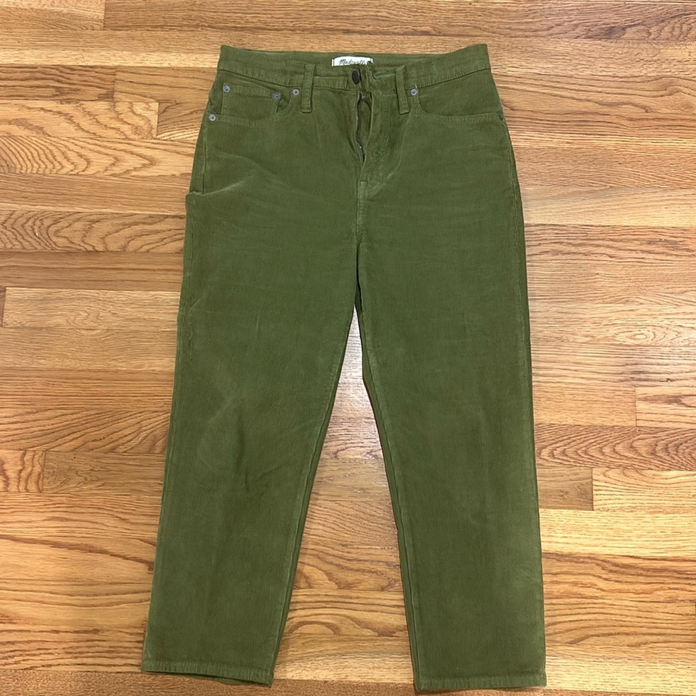 Madewell corduroy pants